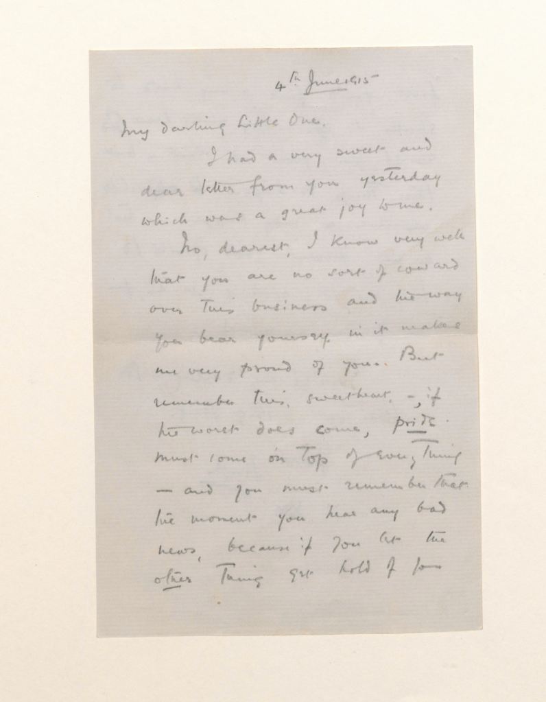 Letter from Hugh to Dora