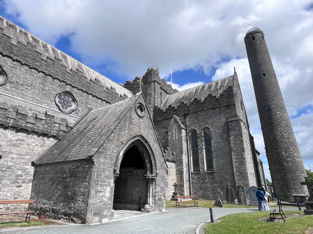St Canice's cathedral and round tower, Kilkenny.